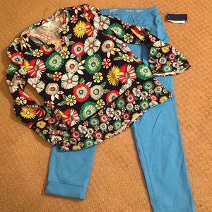 Crown & Ivy Women’s Shirt PM and Pants 4S